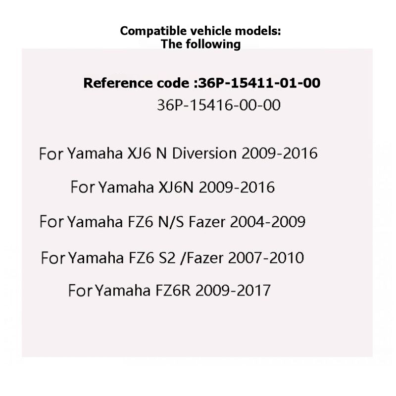 Model Kit Engine - オートバイエンジン保護アンチドロップブロックキット 2009-2016 XJ6N FZ6 モデル用