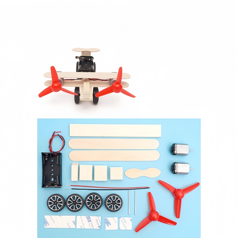 DIYツインエンジンタキシング航空機おもちゃ モデル科学実験 - Model Kit Engine のレビューと価格