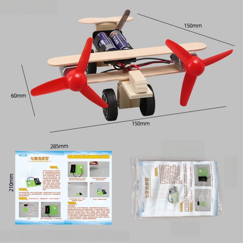 DIYツインエンジンタキシング航空機おもちゃ モデル科学実験 - Model Kit Engine のレビューと価格