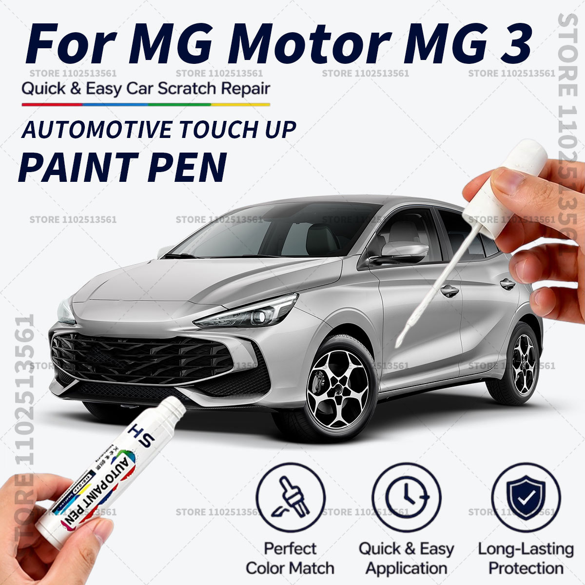 2011-2026年式 MGモーター MG 3用タッチアップ - Paint Model Kit のレビューと価格